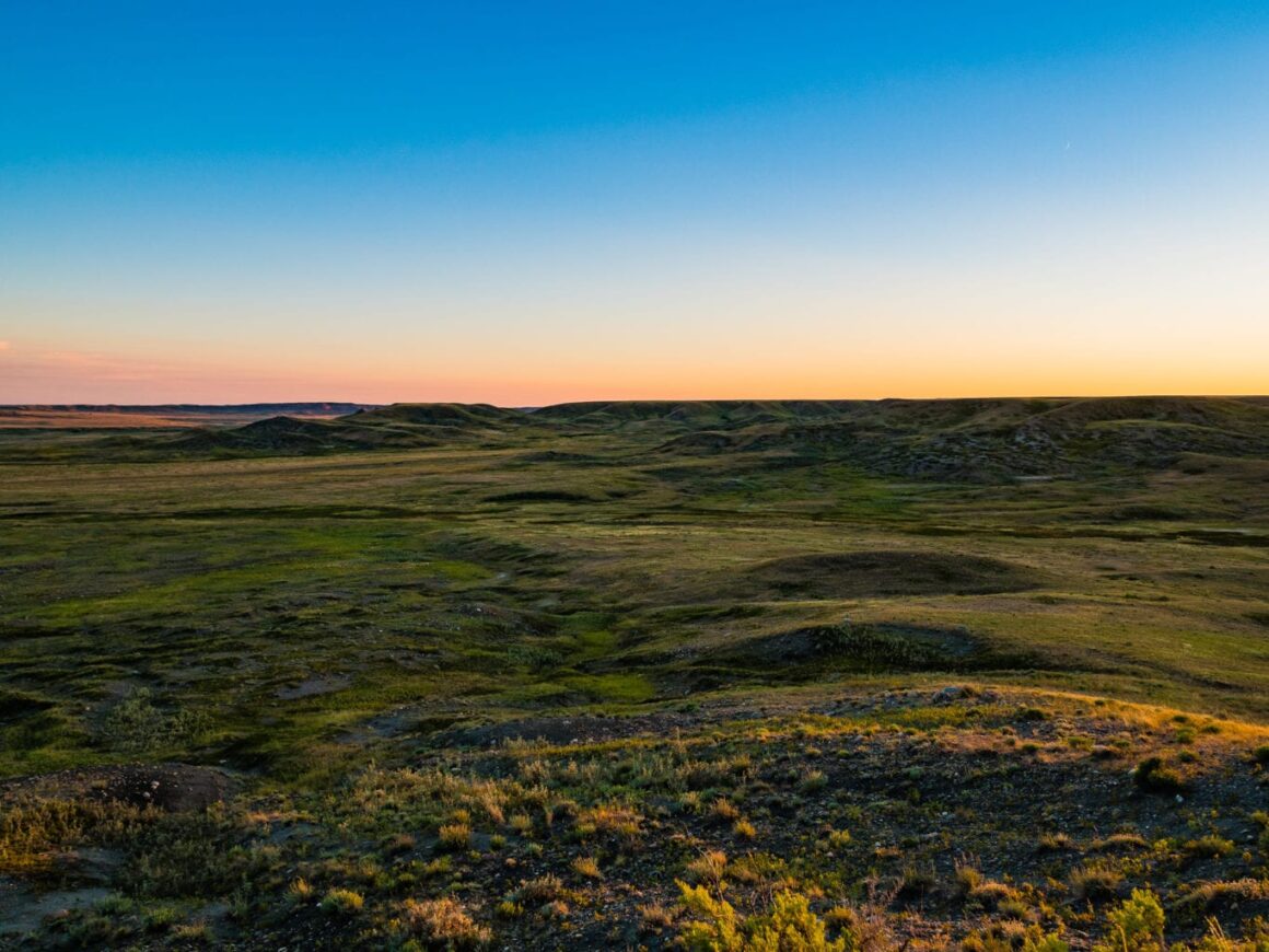 Mtb Trail Grasslands Mtb Trail National Park Saskatchewan