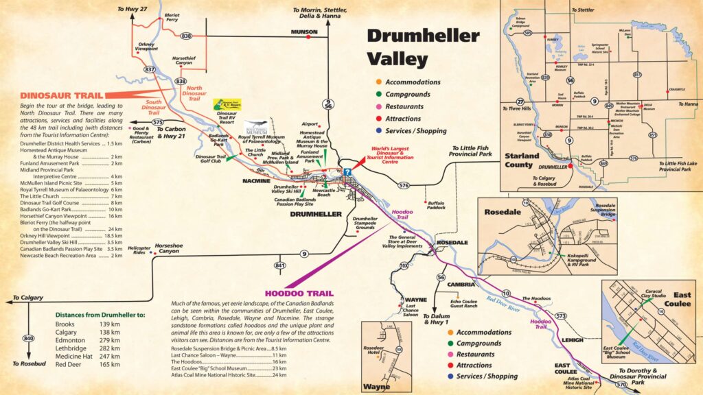 Day Hike The Dinosaur Trail (Drive) - Badlands - Drumheller - Blog ...